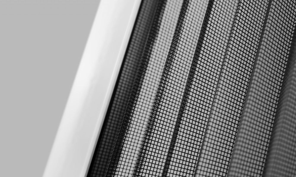 Mosquitera plisada 22mm bilateral - detalle