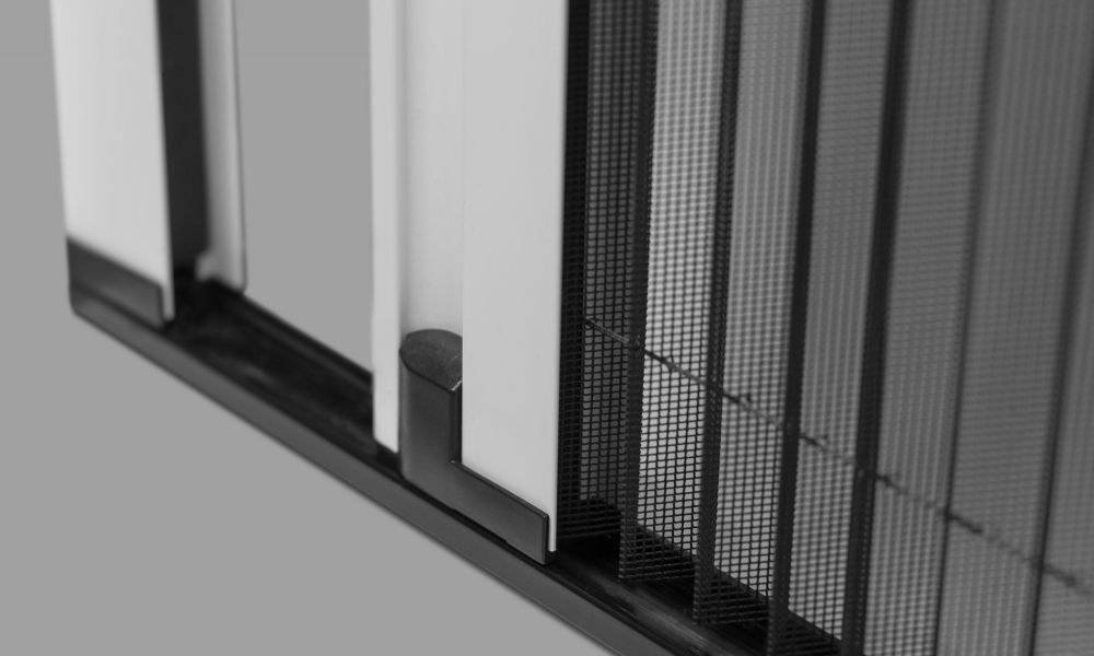 Mosquitera plisada 22mm bilateral - detalle